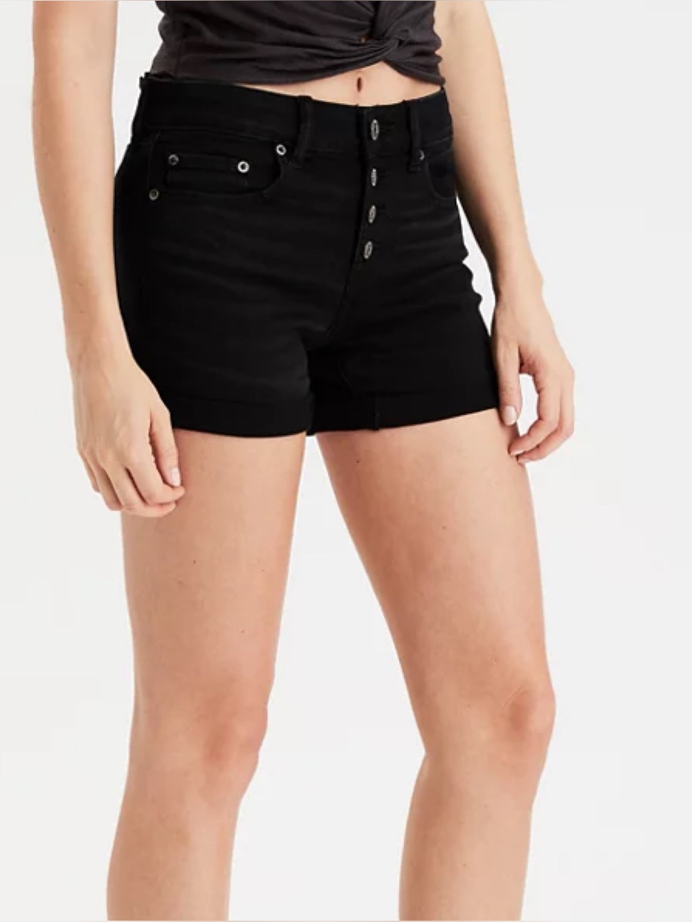 AEO Denim Midi Shorts